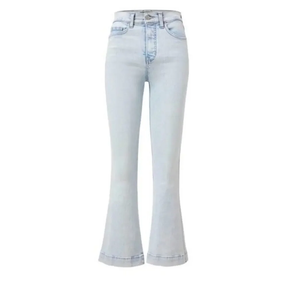 Veronica Beard Carson Light Blue Ankle Flare Jeans 28 - Picture 1 of 11